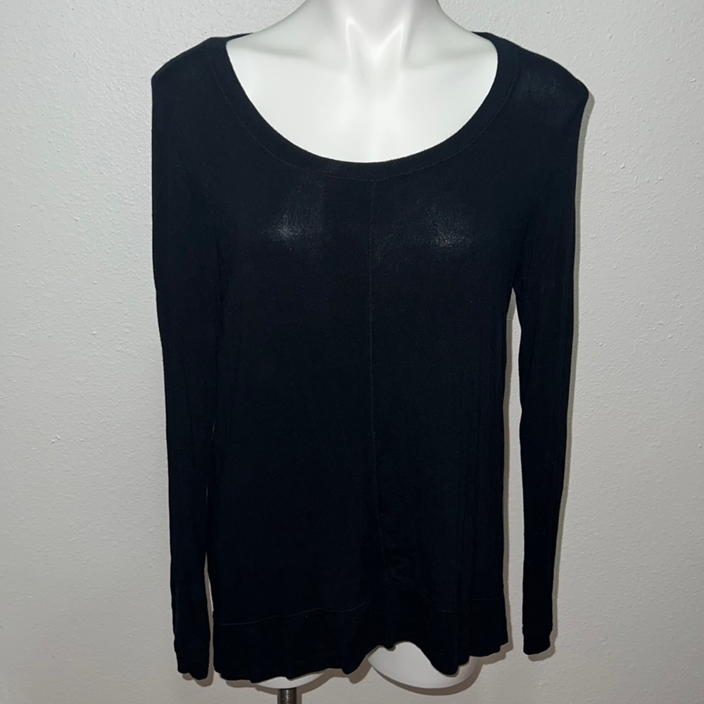 Matty M Black Sweater Sz S